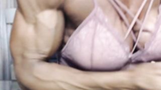 ripped contest muscle