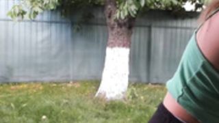 Patry333 08.06.2021 squirt in garden