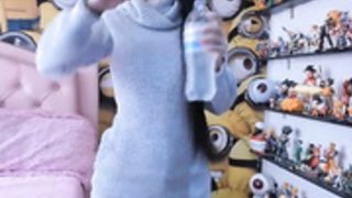 chica con lindo suerte