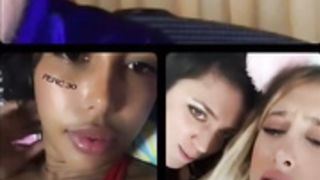 Pam Pam Instagram thot showing tits live lesbian show