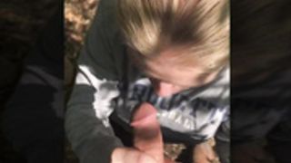 Finaballerina Josie OF Blowjob in the Woods