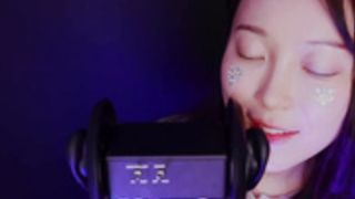 Eunzel ASMR Youtube/Twitch Patreon Ear Lick And Sucking