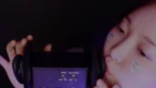 Eunzel ASMR Youtube/Twitch Patreon Ear Lick And Sucking