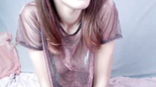 vanessa_kisss - sexy transparent tshirt