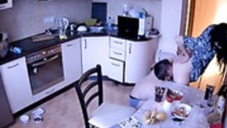 Alina & Anton Kitchen Fuck II