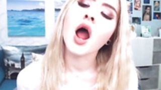 D@shaSm1th 034 Moan Blowjob, Clit Caress-a