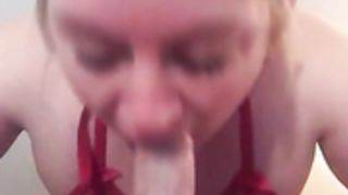 My wife has a terrible gag reflex