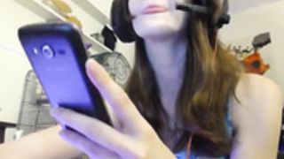 Jaidyn 01-09-2015 Fingering her tight pussy