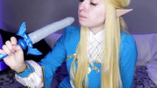 Zelda Unboxes The Master Dildo!
