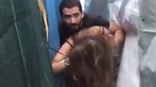 Couple gets caught in a charity site on mexico