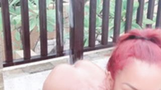 CJ Miles teasing in water