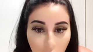 Mikaela Testa - One-Piece Dildo Suck