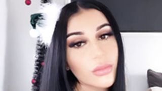 Mikaela Testa - XMas Green Dress