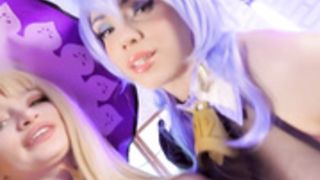 Octokuro and Leah Meow - Genshin Impact Ganyu and Lisa