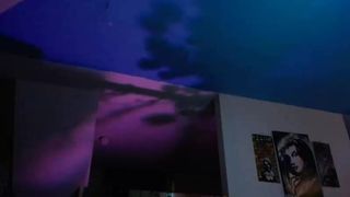 purple_star, hoola hoop, naked, dancing