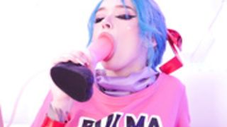 Purple Bitch - Bulma is Hungry For Your Cock