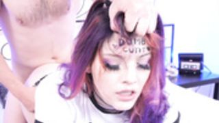 Rainbowslut Dumb Cunt Needs Cum for Intelligence