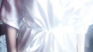 ranu.delisyd - white robe tease