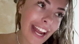 Corinna shower tits