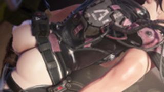 Wraith eating pussy from Watson