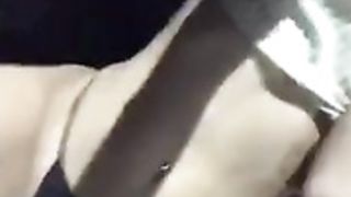 Follando en coche en directo