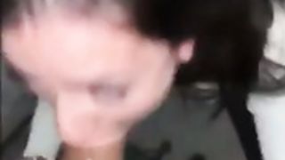 Bitch facefucked next to dumpster