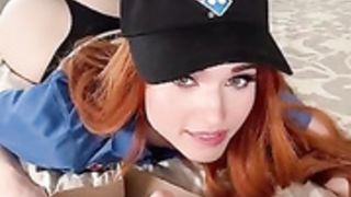 Amouranth Youtube/Twitch Onlyfans Delivery Girl Blowjob