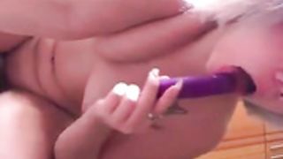 Caroline Souza fucks her horny self good