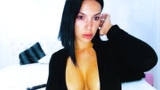 Wearing makeup and without it, sweet sadness, 1 boob