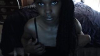 Cum swallowing and dirty talk