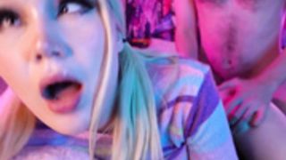 Blondelashes19 OF Tgirl Creampie