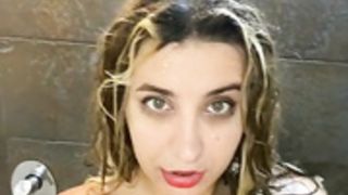 Sweetroxxy in the shower part 2