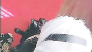 Katta Ramos cute 2B cosplay blowjob