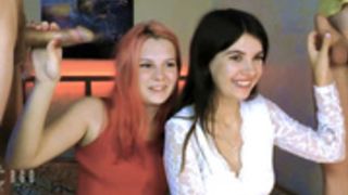 a moronic foursome with creepy elderly his wife &2teens