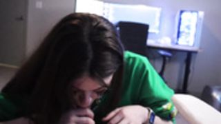 Hannahowo / aestheticallyhannah - OF Blowjob facial