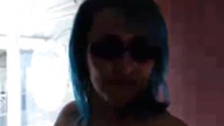 Romanian_Love flashing in her garden