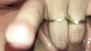 Siswet masturbating her wet pussy close up 2