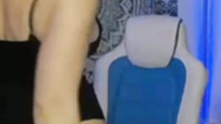 LeahBarton Doing a sexy Hand Bra Tities