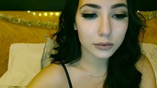 Eevie_Moon Spanking herself and edging with Hitachi