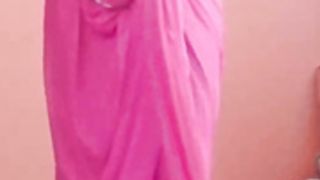 indian babe unwrapping sari