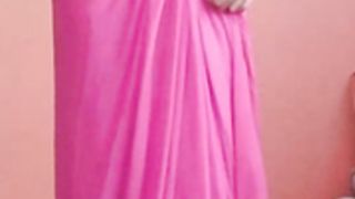 indian babe unwrapping sari