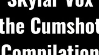 Skylar Vox facial compilation