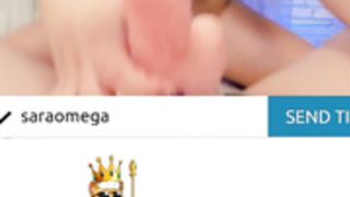 saraomega dildo show