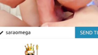 saraomega dildo show