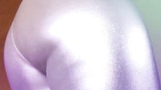 Shiny Silver Leggings