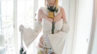 Fate Grand Order Nero Bride POV cumshot