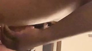 Hotwife Mia - BJ n Rimjob to fat BBC