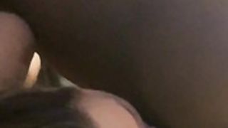 Hotwife Mia - BJ n Rimjob to fat BBC