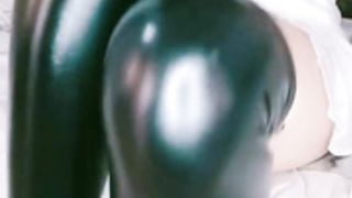 solesuave tiktok PVC stockings feet