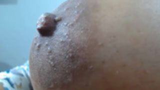 Puffy Nipples large areolas  hairy Paradise part.1